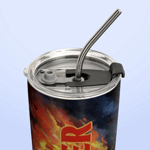 Fire Truck HTRZ24087883CG Stainless Steel Tumbler