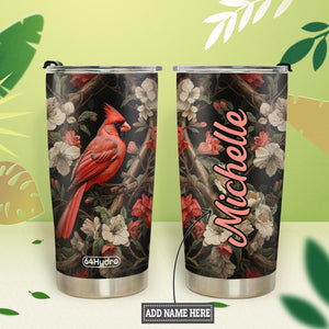 Cardinal Floral HTRZ19099108KC Stainless Steel Tumbler