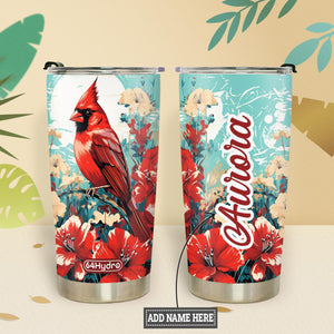Cardinal Retro Style HTRZ19095414SI Stainless Steel Tumbler