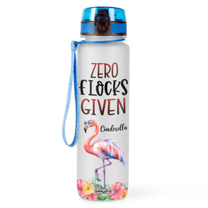 Flamingo Zero Flocks Given HTRZ10085603HF Water Tracker Bottle