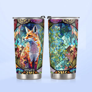 Fox Colorful Crystal Mosaic HTRZ14095127PY Stainless Steel Tumbler