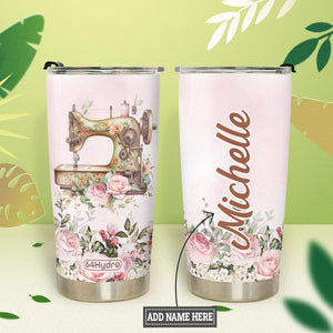Sewing Floral HTRZ26097278VJ Stainless Steel Tumbler