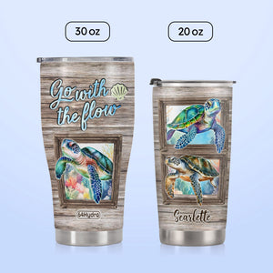 Turtle Go With The Flow DNRZ270623162 Stainless Steel Tumbler