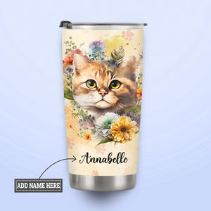 Wisdom From A Cat NNRZ030723939 Stainless Steel Tumbler